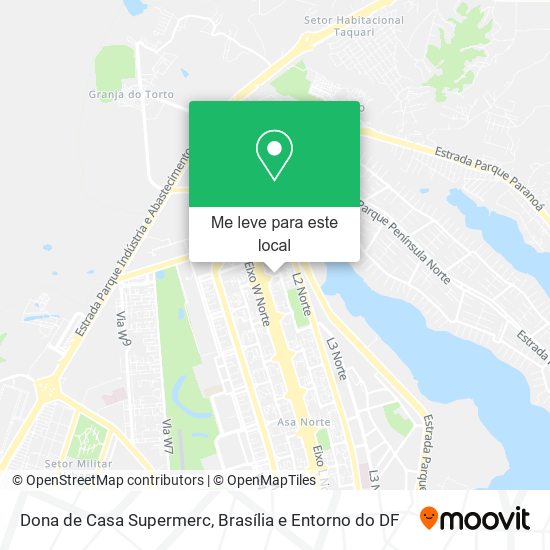 Dona de Casa Supermerc mapa