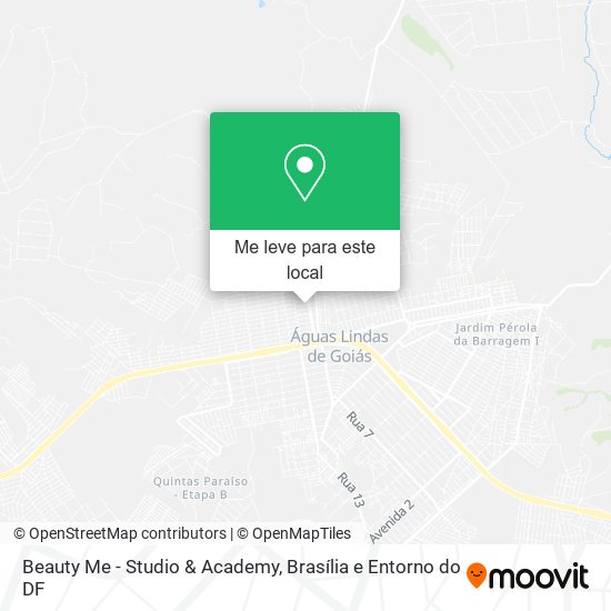 Beauty Me - Studio & Academy mapa