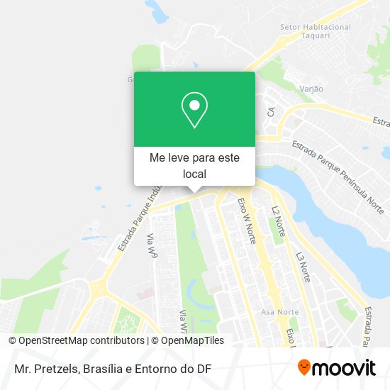 Mr. Pretzels mapa