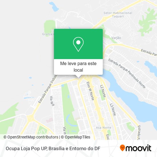 Ocupa Loja Pop UP mapa