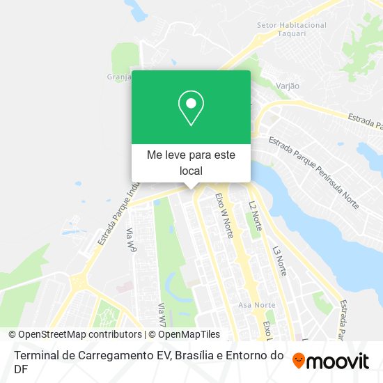 Terminal de Carregamento EV mapa