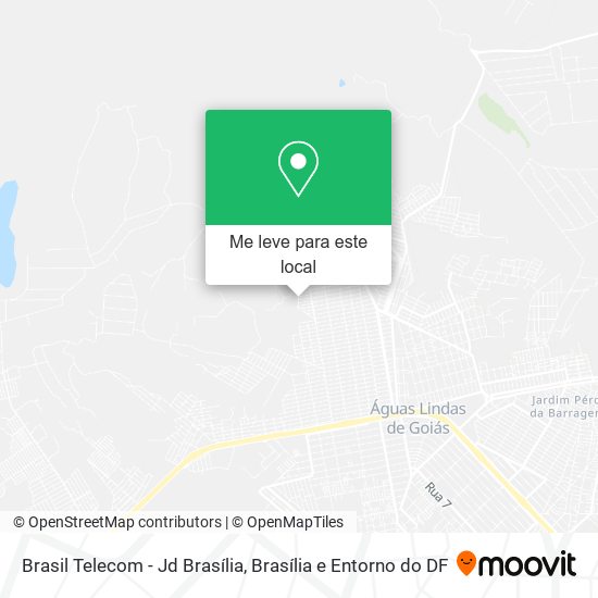 Brasil Telecom - Jd Brasília mapa