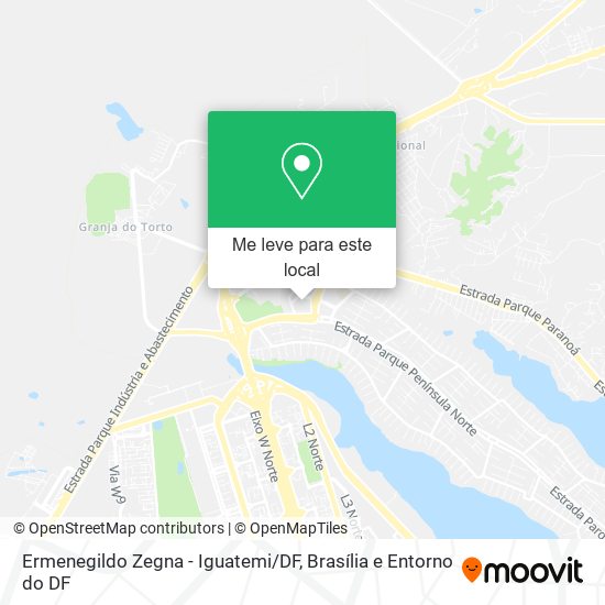 Ermenegildo Zegna - Iguatemi / DF mapa