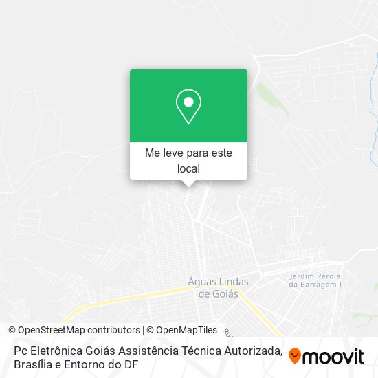 Pc Eletrônica Goiás Assistência Técnica Autorizada mapa