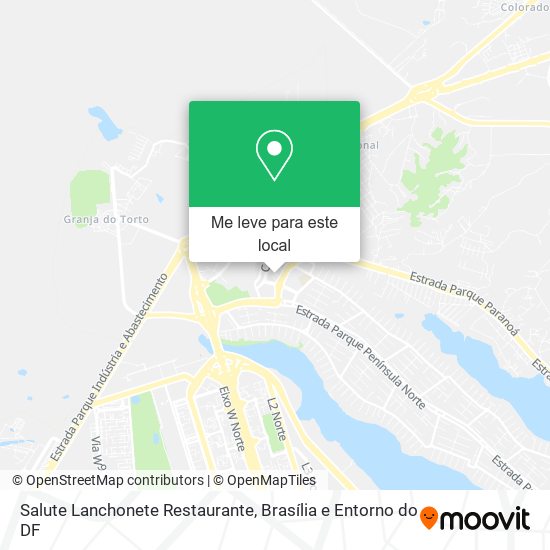 Salute Lanchonete Restaurante mapa