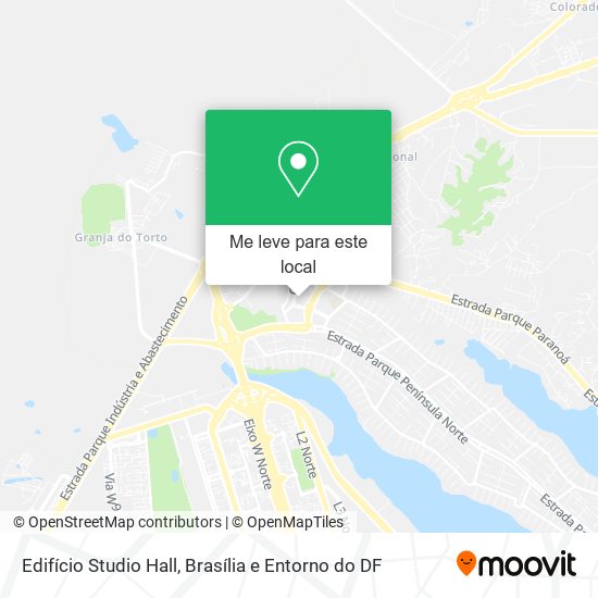 Edifício Studio Hall mapa