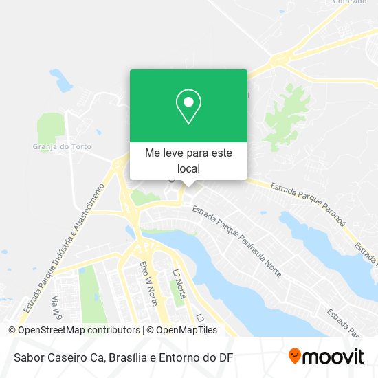 Sabor Caseiro Ca mapa