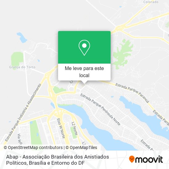 Abap - Associação Brasileira dos Anistiados Políticos mapa