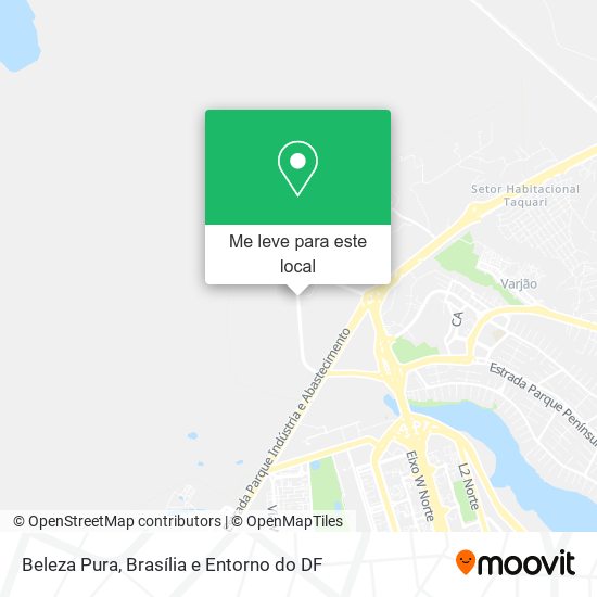 Beleza Pura mapa