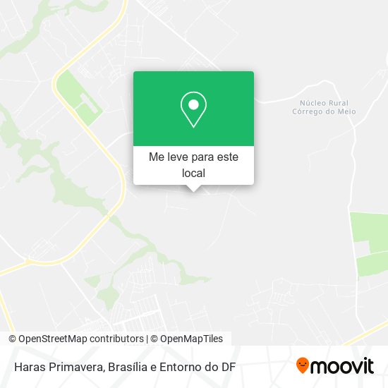 Haras Primavera mapa