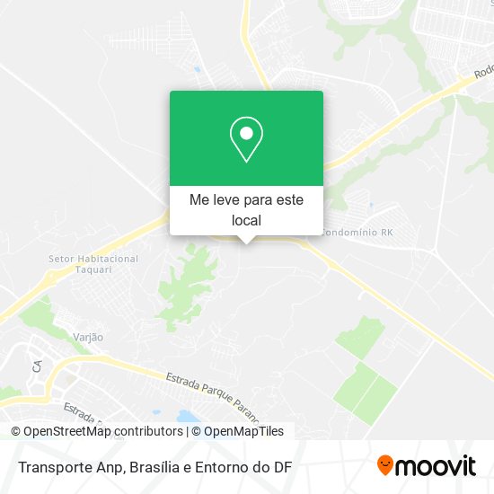 Transporte Anp mapa