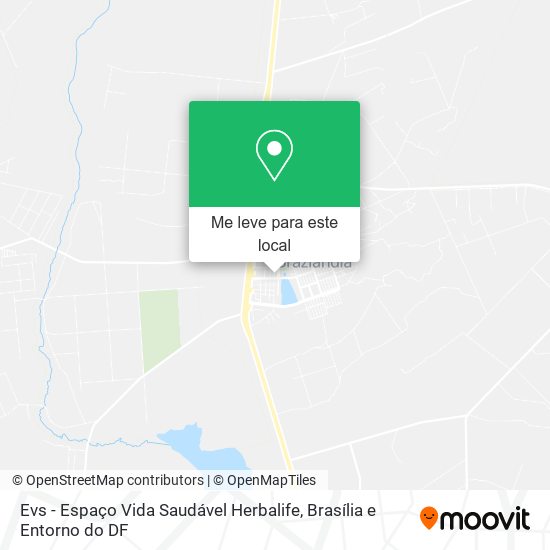 Evs - Espaço Vida Saudável Herbalife mapa