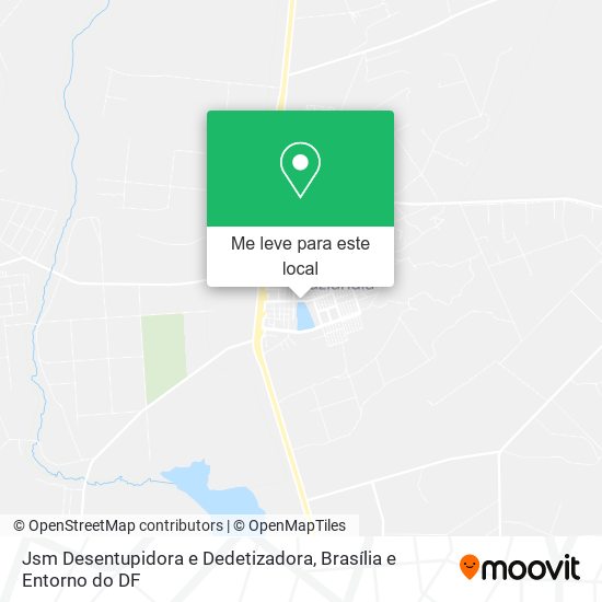 Jsm Desentupidora e Dedetizadora mapa