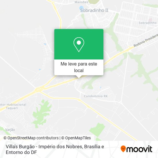 Villa's Burgão - Império dos Nobres mapa