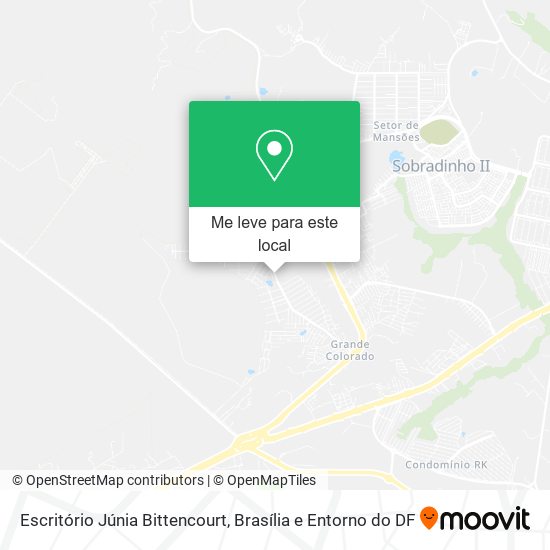 Escritório Júnia Bittencourt mapa