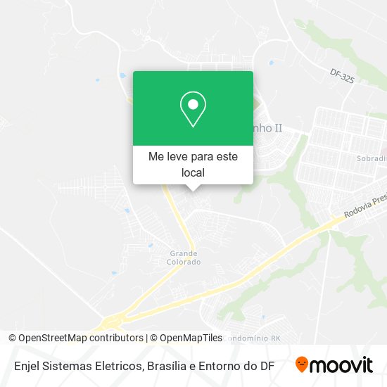 Enjel Sistemas Eletricos mapa