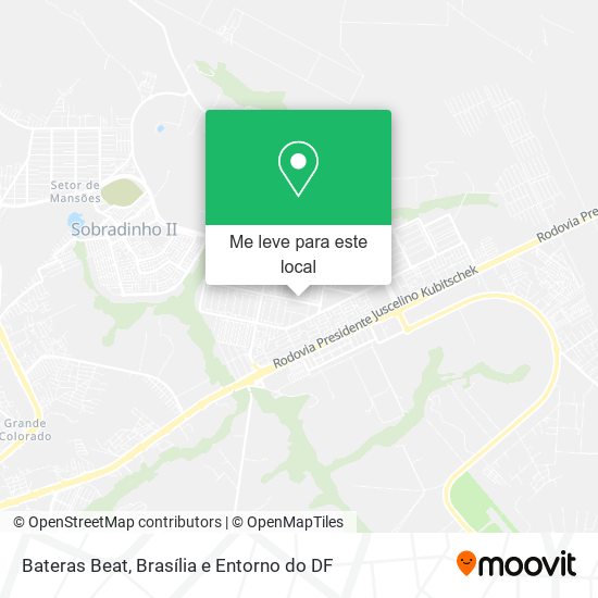Bateras Beat mapa