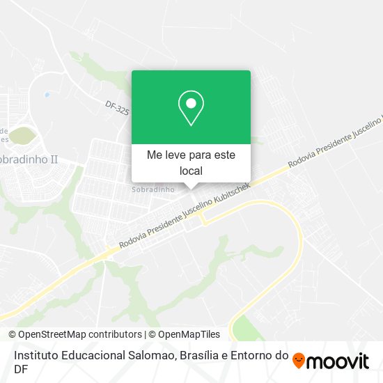 Instituto Educacional Salomao mapa