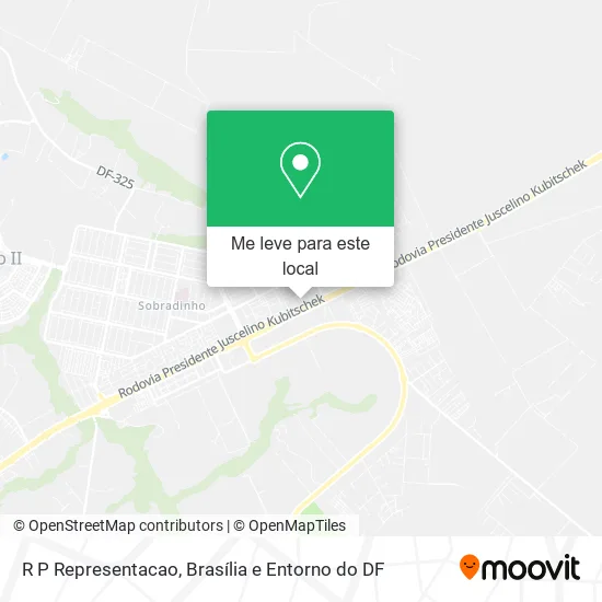 R P Representacao mapa