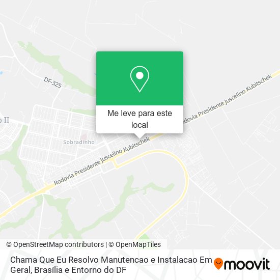 Chama Que Eu Resolvo Manutencao e Instalacao Em Geral mapa