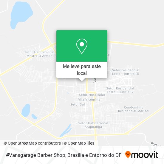 #Vansgarage Barber Shop mapa