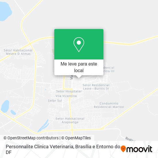 Personnalite Clinica Veterinaria mapa