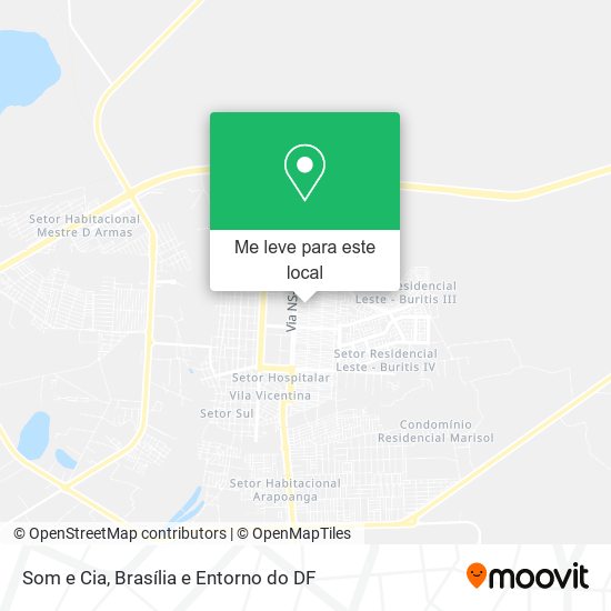 Som e Cia mapa