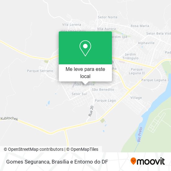 Gomes Seguranca mapa