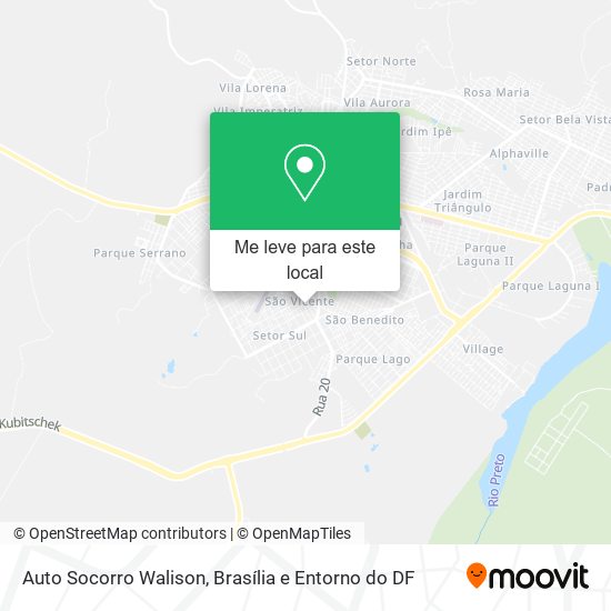Auto Socorro Walison mapa