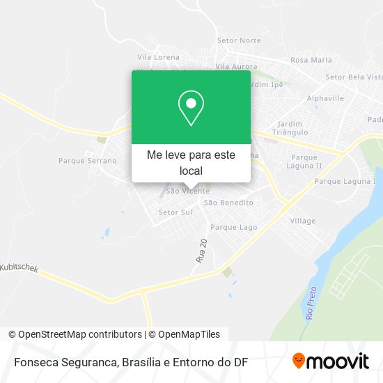 Fonseca Seguranca mapa