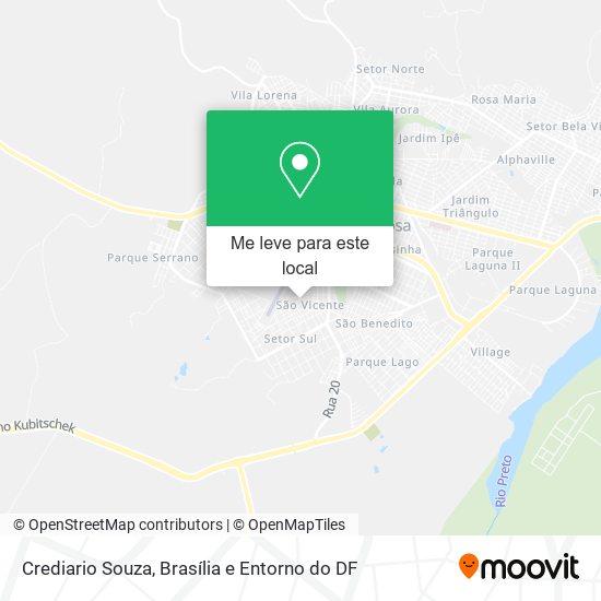 Crediario Souza mapa
