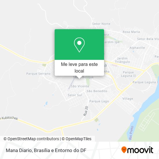 Mana Diario mapa