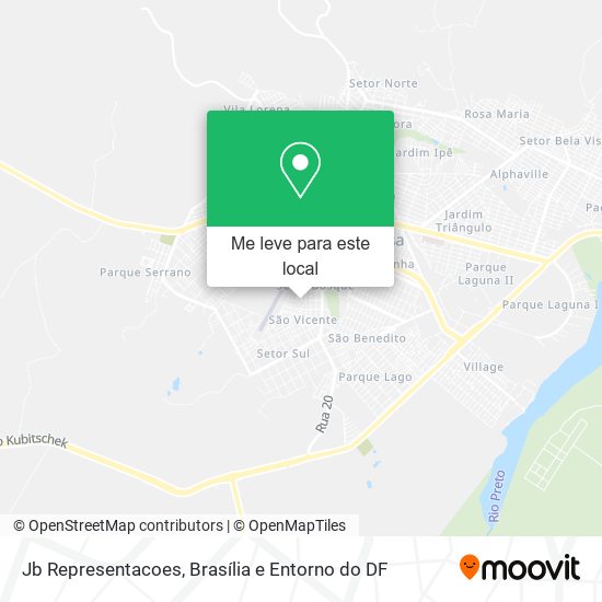 Jb Representacoes mapa