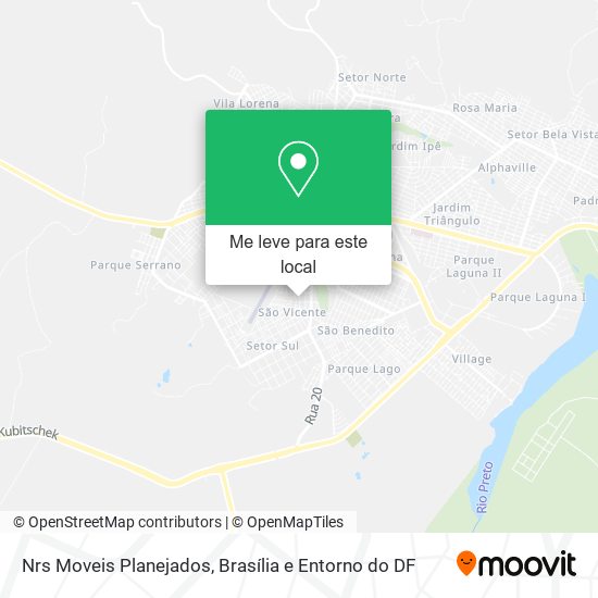 Nrs Moveis Planejados mapa