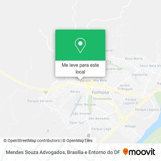 Mendes Souza Advogados mapa