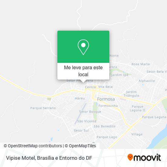 Vipise Motel mapa