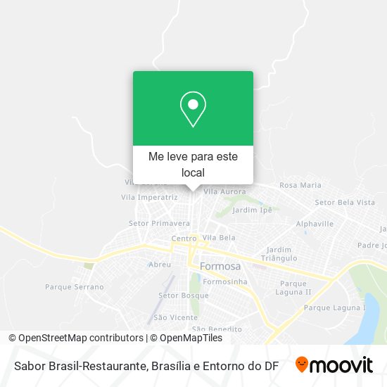 Sabor Brasil-Restaurante mapa