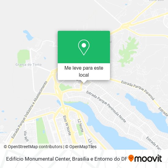 Edifício Monumental Center mapa