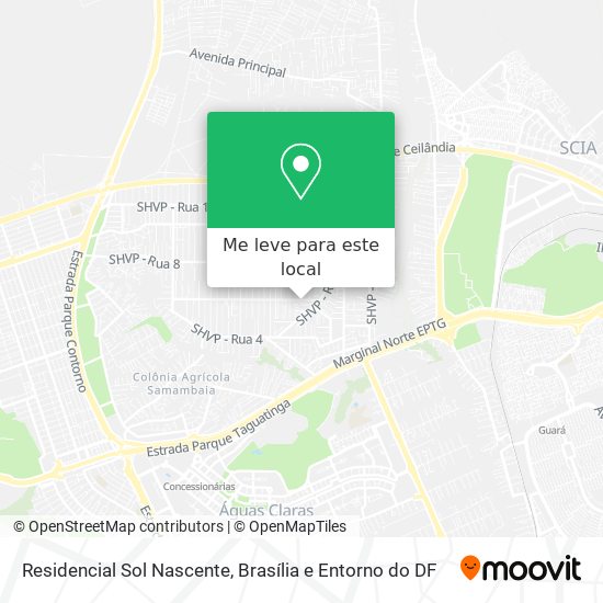 Residencial Sol Nascente mapa