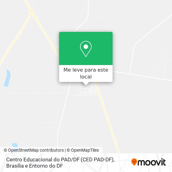 Centro Educacional do PAD / DF (CED PAD-DF) mapa