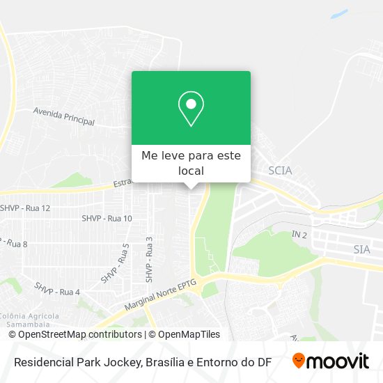 Residencial Park Jockey mapa