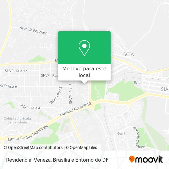 Residencial Veneza mapa