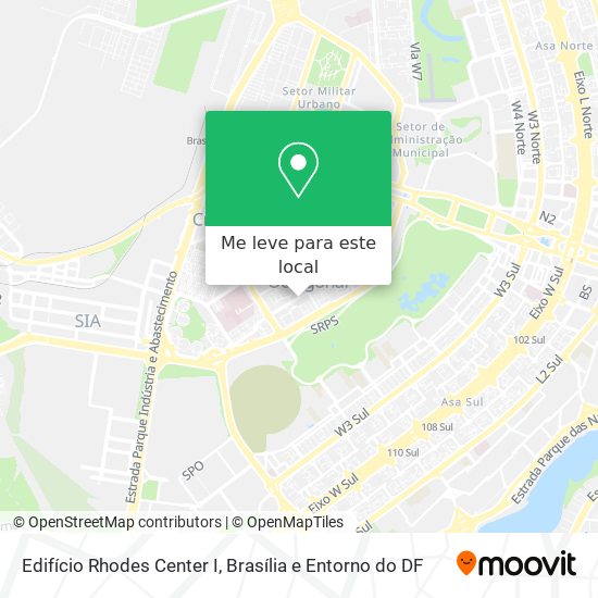 Edifício Rhodes Center I mapa