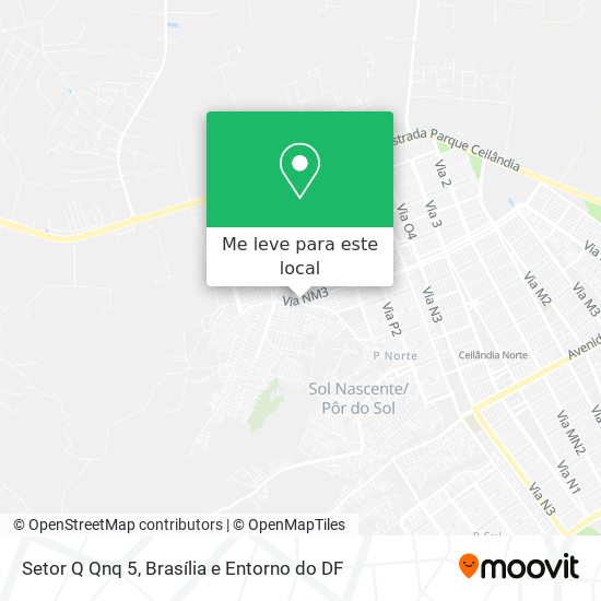 Setor Q Qnq 5 mapa