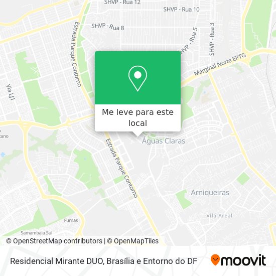 Residencial Mirante DUO mapa
