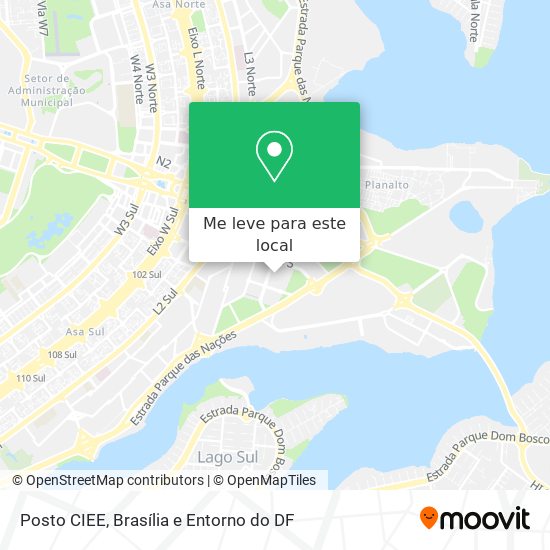 Posto CIEE mapa
