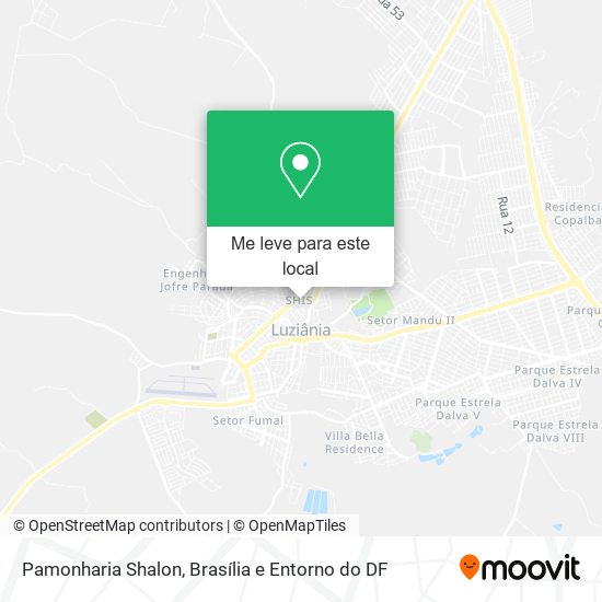 Pamonharia Shalon mapa
