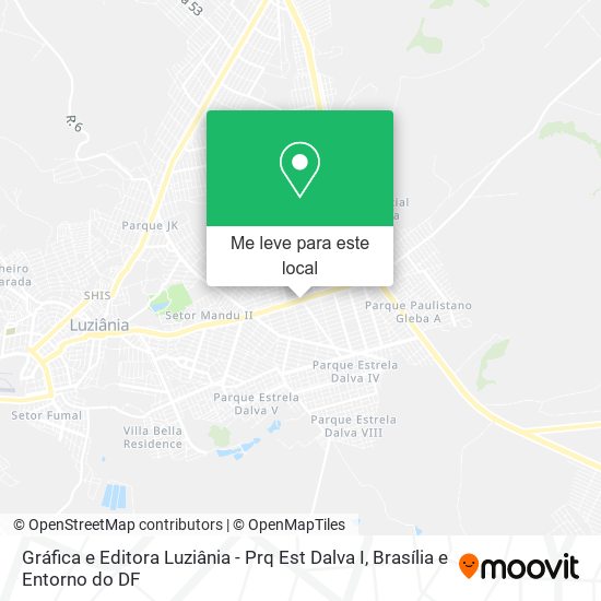 Gráfica e Editora Luziânia - Prq Est Dalva I mapa