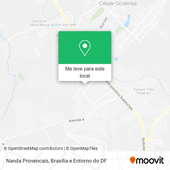 Nanda Provencais mapa