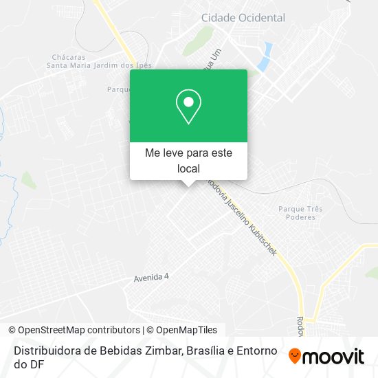 Distribuidora de Bebidas Zimbar mapa